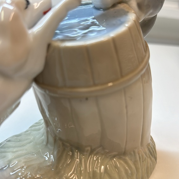 Ceramic Dog and Raccoon Figurine - Picture 5 of 11